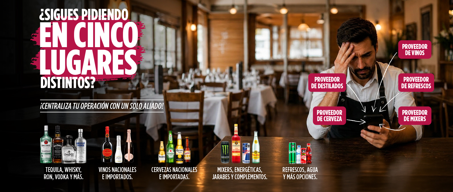 Smart Drinks — Distribuidor de licores en México